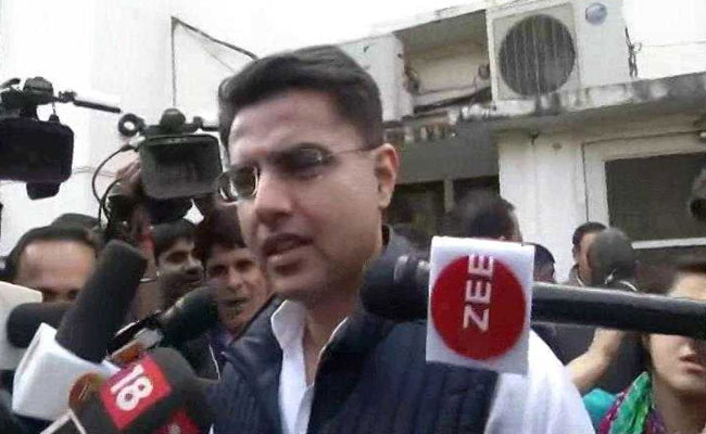 Amid Congress Celebrations In Rajasthan, Sachin Pilot Pings Parties