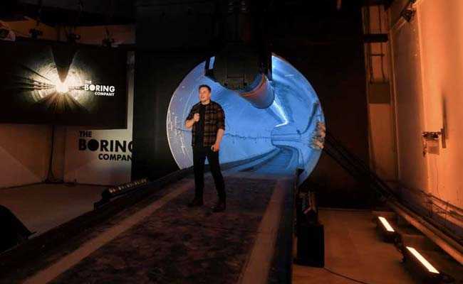 A Look Inside Elon Musk's California Tunnel Launch Party