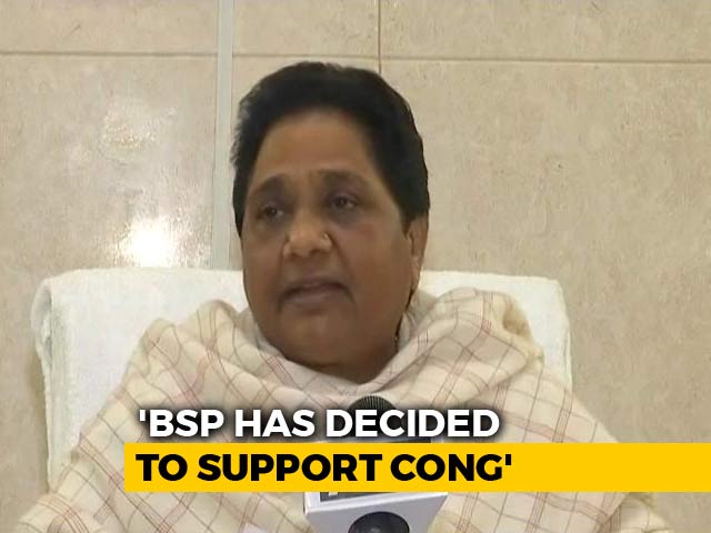Will Support Congress In Madhya Pradesh To Keep BJP Out: Mayawati