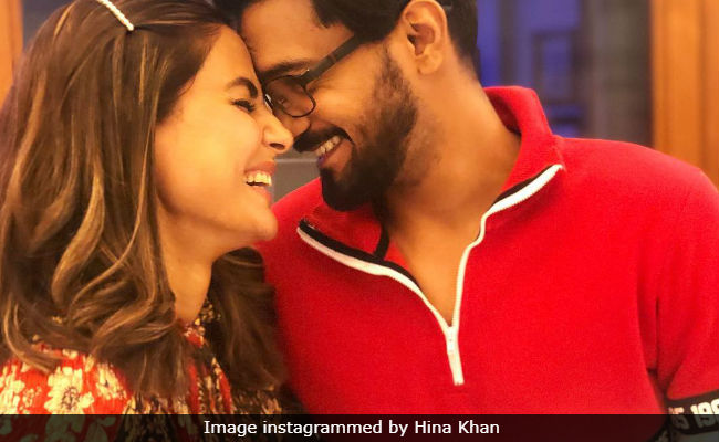 Hina Khan And Rocky Jaiswal's Instagram PDA Is 'Aww-dorable,' Says The Internet