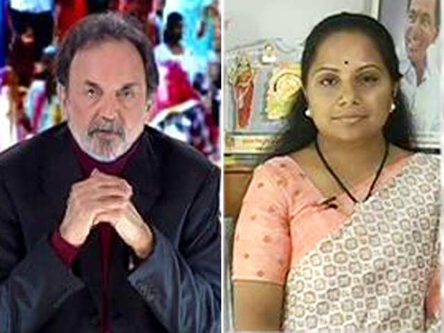 KCR's Hardwork Paid Off In Telangana, Says His Daughter K Kavitha