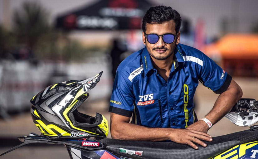 Aravind KP Joins Sherco TVS Rally Factory Team For Dakar 2019