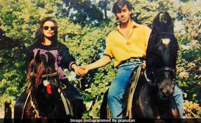Salman Khan And... Can You Guess The Actress In This Throwback Pic?