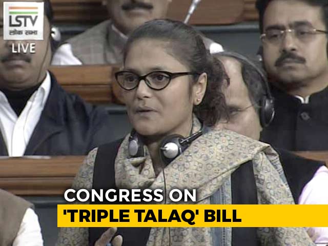 Congress Says Triple <i>Talaq</i> Bill Is About Penalising Muslim Men