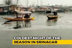 Srinagar Records Coldest Night In 11 Years, Dal Lake Freezes Partially Srinagar Records Coldest Night In 11 Years, Dal Lake Freezes Partially