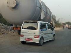 Maruti Suzuki's Electric Wagon R Prototype Spotted Testing