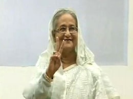 Bangladesh Votes Amid Clashes, Sheikh Hasina "Certainly Confident" Of Win Bangladesh Votes Amid Clashes, Sheikh Hasina "Certainly Confident" Of Win