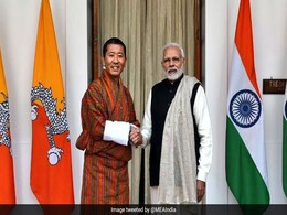 India, Bhutan Review Hydroelectric Projects With PM Tshering In New Delhi India, Bhutan Review Hydroelectric Projects With PM Tshering In New Delhi