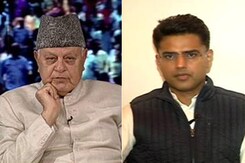 When Sachin Pilot And Farooq Abdullah Met On NDTV Show When Sachin Pilot And Farooq Abdullah Met On NDTV Show