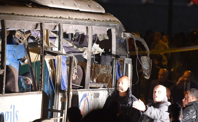 Egypt Forces Kill 40 "Terrorists" After Giza Bus Attack: Ministry