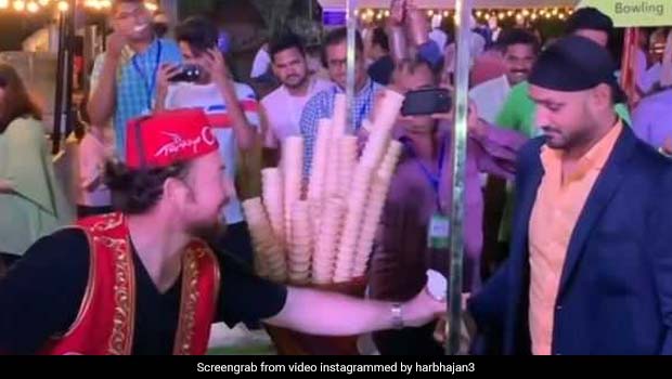 Watch: Harbhajan Singh Gets Hilariously Tricked By Turkish Ice-Cream Seller!