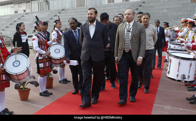 Prakash Javadekar Announces Increased Prize Money For National Inter School Band Competition From 2019
