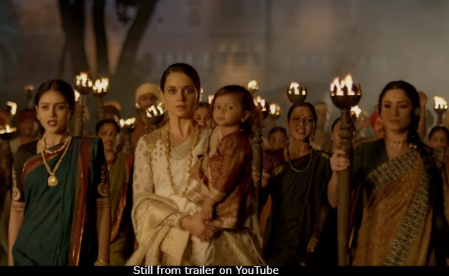 <I>Manikarnika: The Queen Of Jhansi</I> Trailer - Kangana Ranaut's Transformation From Young Widow To Warrior Queen
