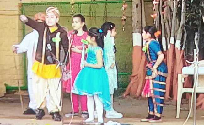 'सांझी' कार्यक्रम में स्कूली बच्चों ने दिखाई देश भर की साझा संस्कृति