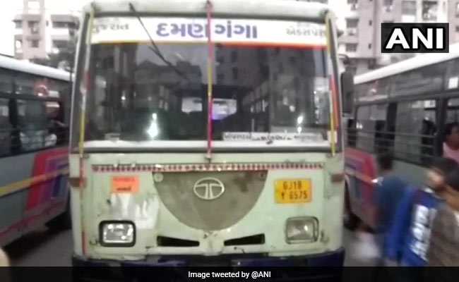 State Transport Bus In Gujarat Jumps Depot Barricade, Kills 3: Police