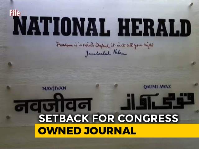 National Herald Publisher Must Vacate Delhi Office In 2 Weeks, Says Court