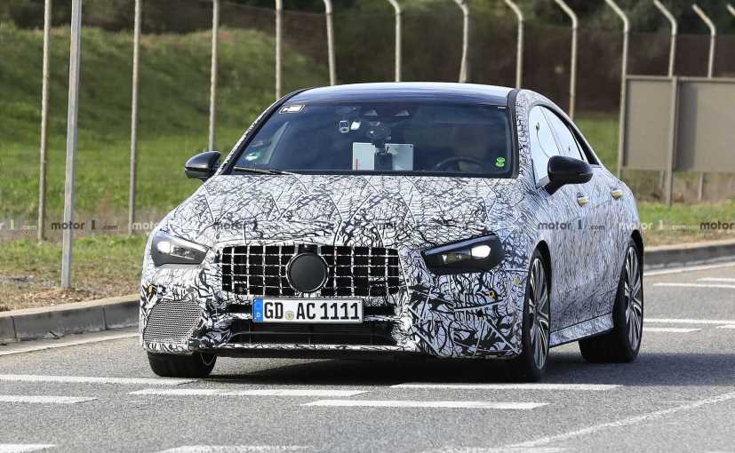 New Mercedes-AMG CLA 35 and CLA 45 Spotted Testing