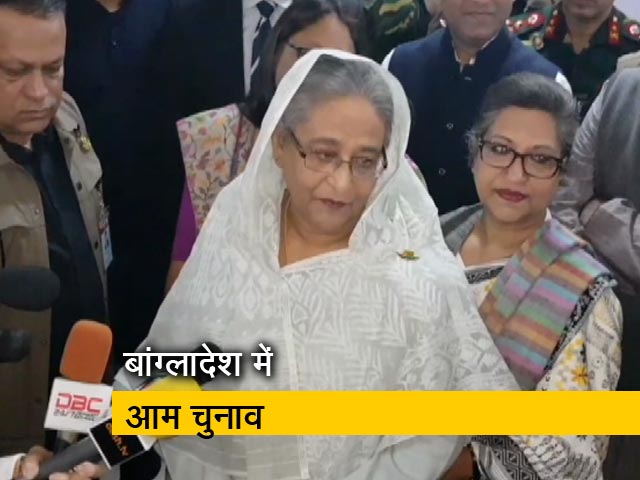 बांग्लादेश चुनाव: कड़ी सुरक्षा के बीच मतदान जारी