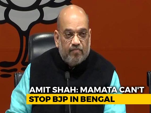Amit Shah Targets Mamata Banerjee, Says "Nobody Can Stop Rath Yatra"
