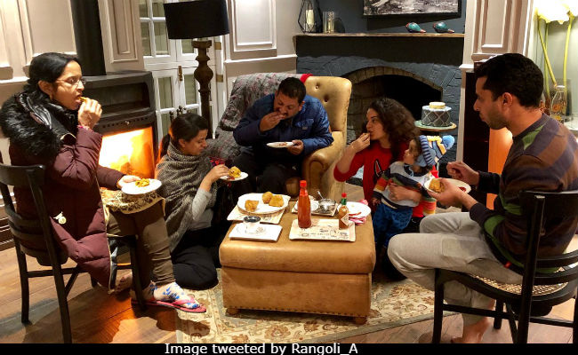 Inside Kangana Ranaut's Cosy New Year Celebrations At Her Manali Home