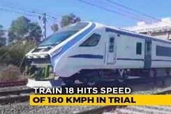 Train 18 Crosses Speed Limit During Trial Run, Is Now India's Fastest Train 18 Crosses Speed Limit During Trial Run, Is Now India's Fastest