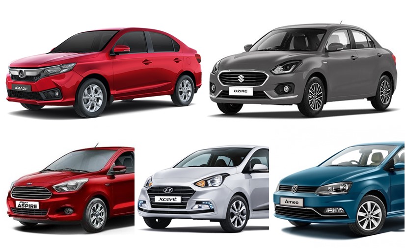 2018 Honda Amaze Vs Rivals: Price Comparison