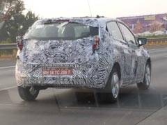 Upcoming Tata 45X Spotted Testing