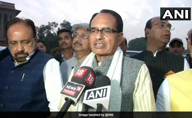 शिवराज सिंह चौहान के नेतृत्व में MP के बीजेपी विधायक मिले राष्ट्रपति से, विधानसभा अध्यक्ष के चुनाव में धांधली का आरोप