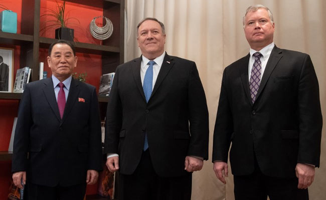 Top North Korea Envoy Meets US Secretary of State For New Nuclear Talks