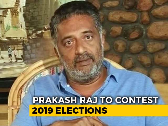 Actor Prakash Raj Will Contest 2019 Elections. "Details Soon," He Tweets