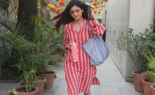 Shilpa Shetty Is Out To Make Us Fall In Love With Stripes. 5 Pretty Options
