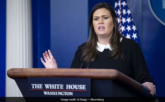 Directed Sarah Sanders "Not To Bother": Donald Trump On Press Briefing
