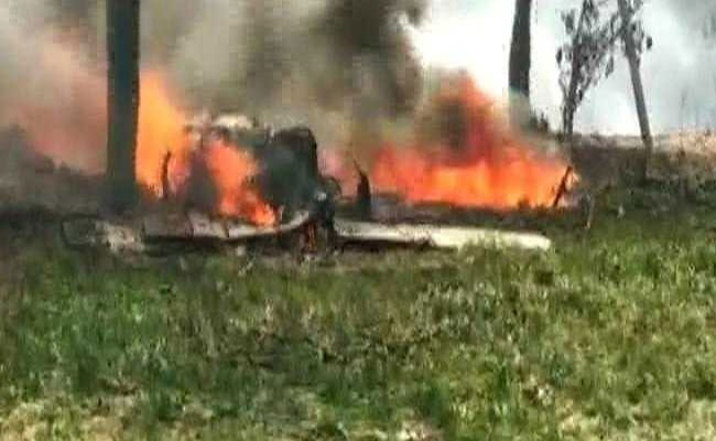 Air Force's Jaguar Fighter Plane Crashes In UP, Pilot Safe