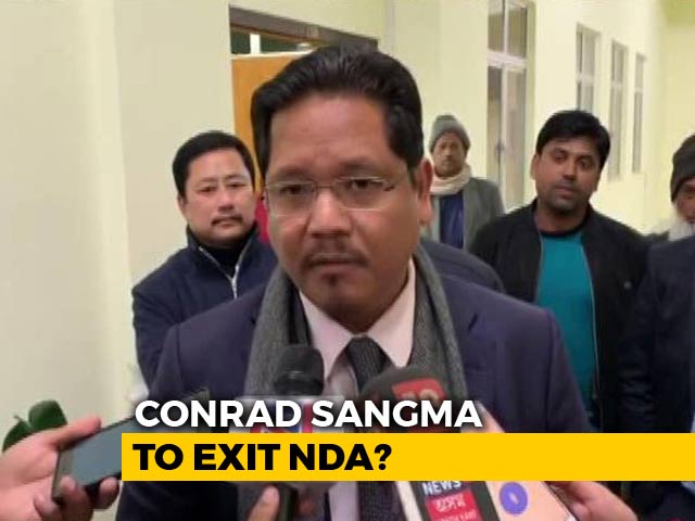 Will Discuss With Party On Snapping Ties With BJP: Conrad Sangma