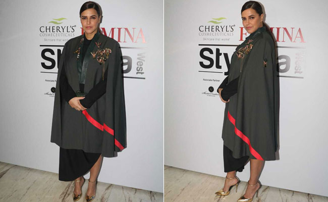 6 Fabulous Capes To Take Your Winter Look Up A Notch Like Neha Dhupia