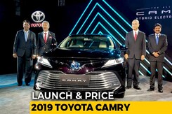 2019 Toyota Camry Hybrid Launch 2019 Toyota Camry Hybrid Launch