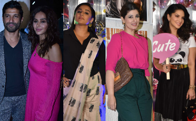 Farhan-Shibani, Vidya Balan, Twinkle Khanna And Sunny Leone Are Scene Stealers At Dabboo Ratnani's Calendar Launch