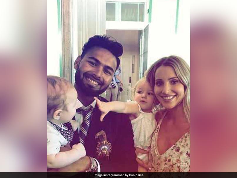 Rishabh Pant Meets Tim Paine's Wife And Kids, Gets The "Best Babysitter" Honour