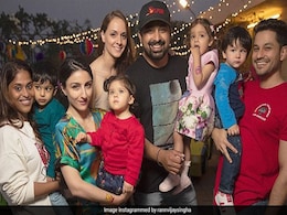 A Million Dollar Pic From Rannvijay Singha's Daughter's Birthday Party Featuring 'Boss Babies' Taimur, Inaaya And Others A Million Dollar Pic From Rannvijay Singha's Daughter's Birthday Party Featuring 'Boss Babies' Taimur, Inaaya And Others