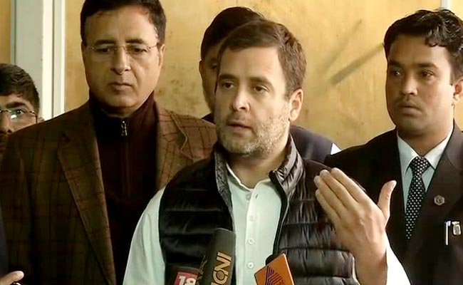"Nirmala Sitharaman Ran Away From My Questions On Rafale": Rahul Gandhi