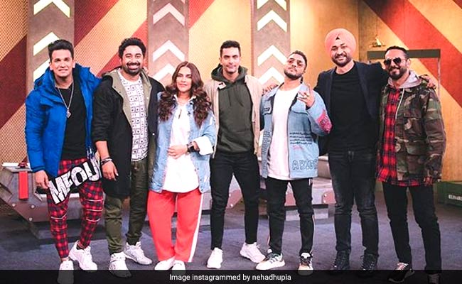 Guess Who Visited Neha Dhupia On The Sets Of <I>Roadies</I>