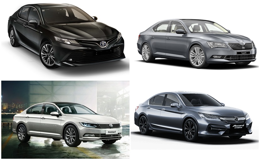 Toyota Camry Hybrid Vs Honda Accord Hybrid Vs Skoda Superb: Specifications And Price Comparison
