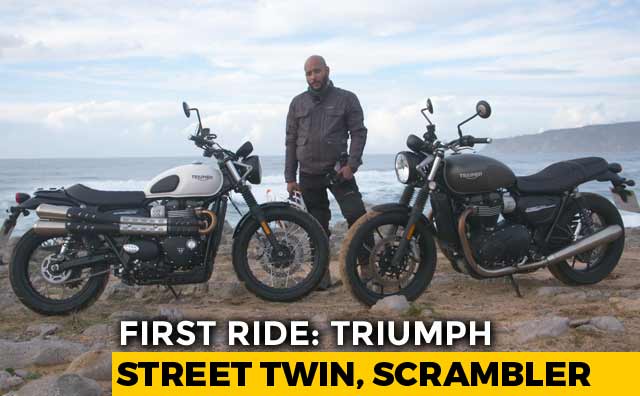 2019 Triumph Street Twin, Street Scrambler First Ride Review