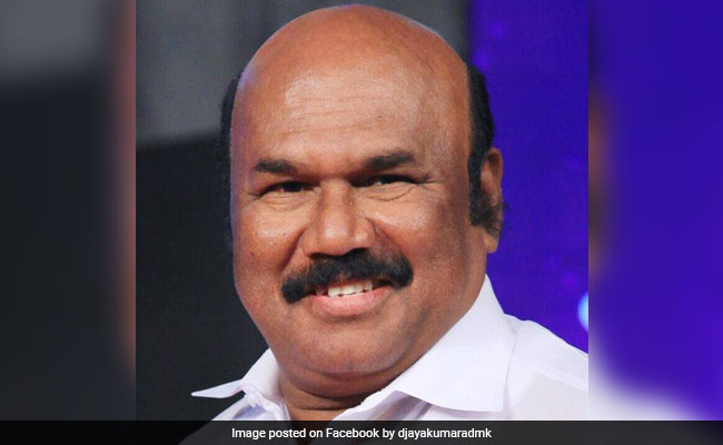 "No Hiccups In AIADMK, Vijayakant's Party's Alliance Talks": D Jayakumar