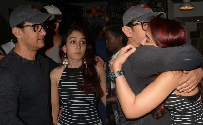 Aamir Khan And Daughter Ira Are Trending For These Heart-Warming Hug Pics