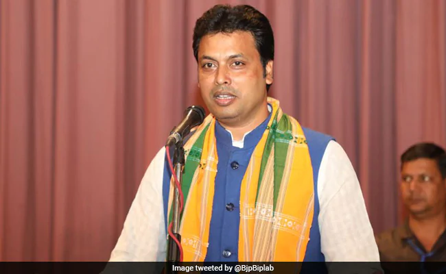 "Conspiracy To Tarnish My Image," Says Biplab Deb On Social Media Post