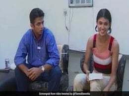लड़की ने कैमरे के सामने किया था राहुल द्रविड़ को शादी के लिए प्रपोज, गुस्से में किया था ऐसा, देखें VIDEO लड़की ने कैमरे के सामने किया था राहुल द्रविड़ को शादी के लिए प्रपोज, गुस्से में किया था ऐसा, देखें VIDEO