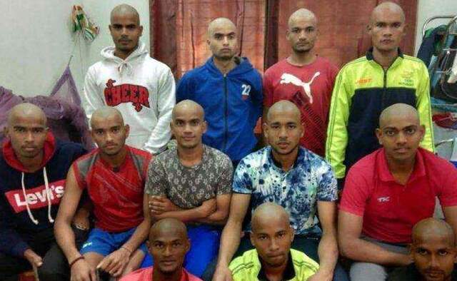 Bengal U-19 Team Players Get Head Shaved After Back From U-19 National Tournament Bengal U-19 Team Players Get Head Shaved After Back From U-19 National Tournament