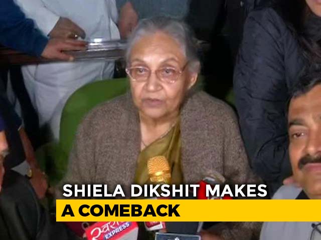 Sheila Dikshit, 3-Time Chief Minister, Will Be Delhi Congress Chief