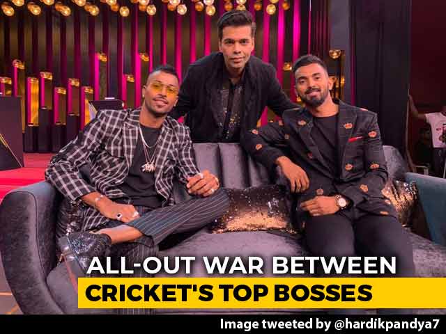 E-Mails Fly In Huge Cricket Panel Rift Over Hardik Pandya-KL Rahul Probe